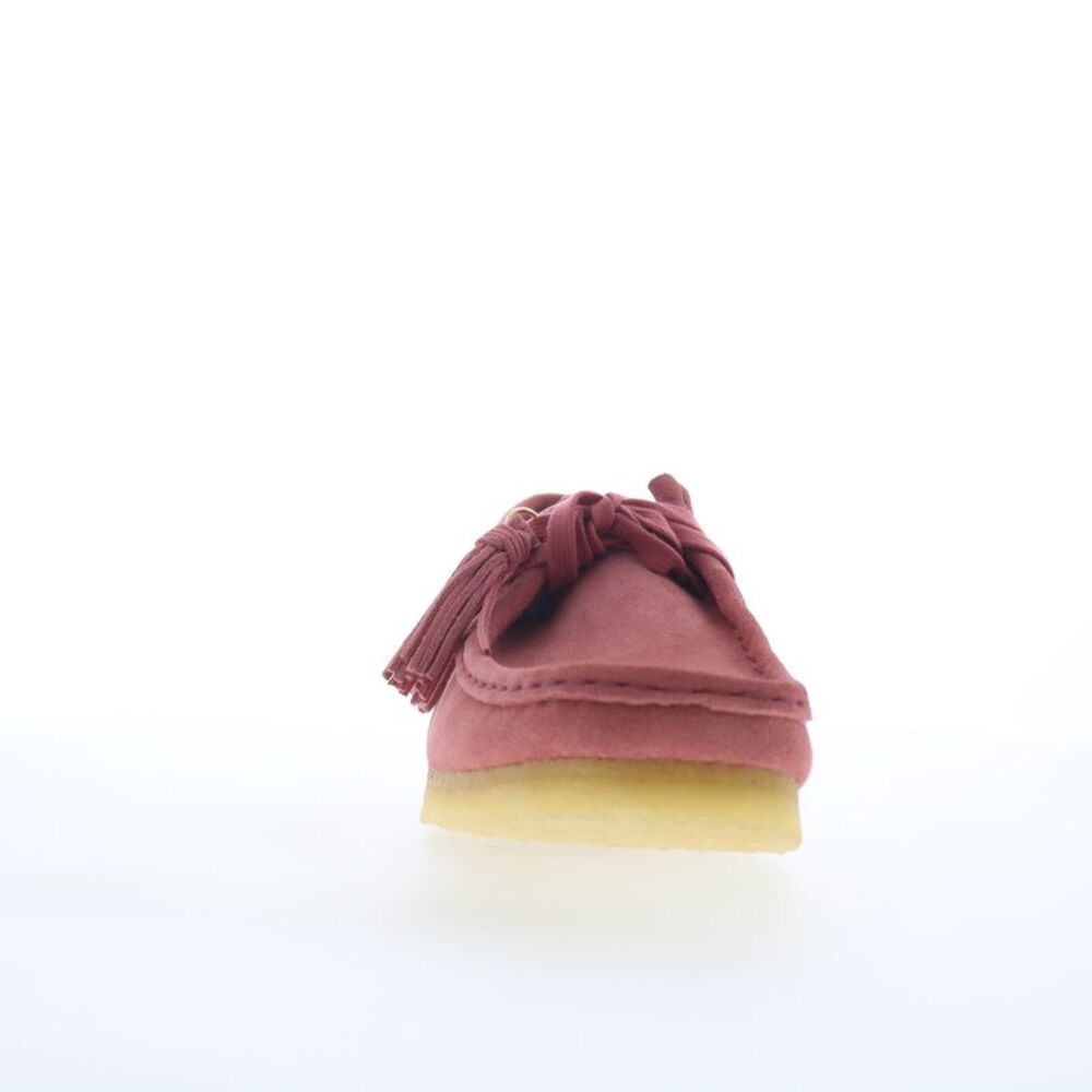 Clarks Womens Wallabee Pink Shoes (NWT) - Picture 3 of 7